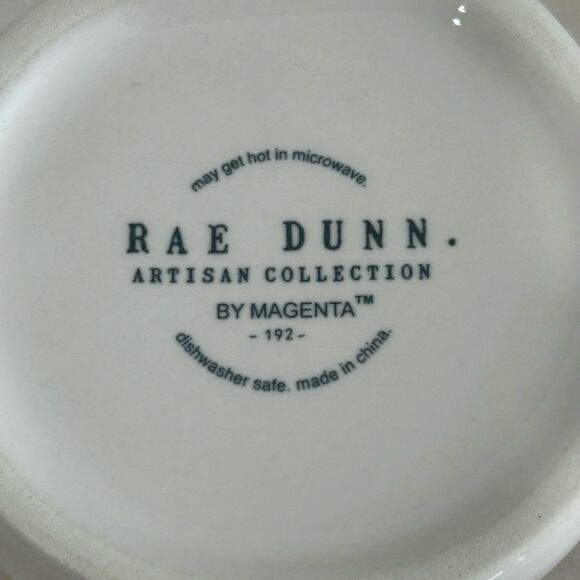 Rae Dunn Artisan Collection by Magenta “CHAMOMILE TEA” Embossed Ceramic Mug. - Picture 8 of 10